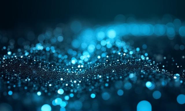 Conceptual visualization of future data points and predictive trends